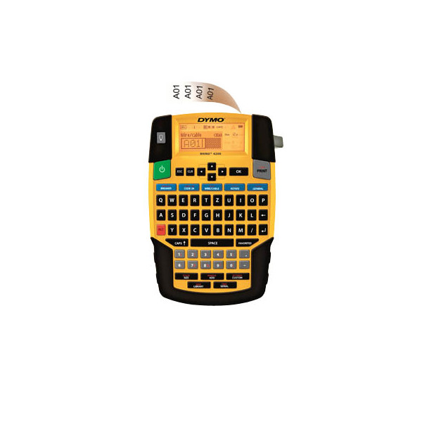 3501170955970 - DYMO RHINO 4200 Beschriftungsgerät Geeignet für Schriftband IND 6 mm 9 mm 12 mm 19 mm