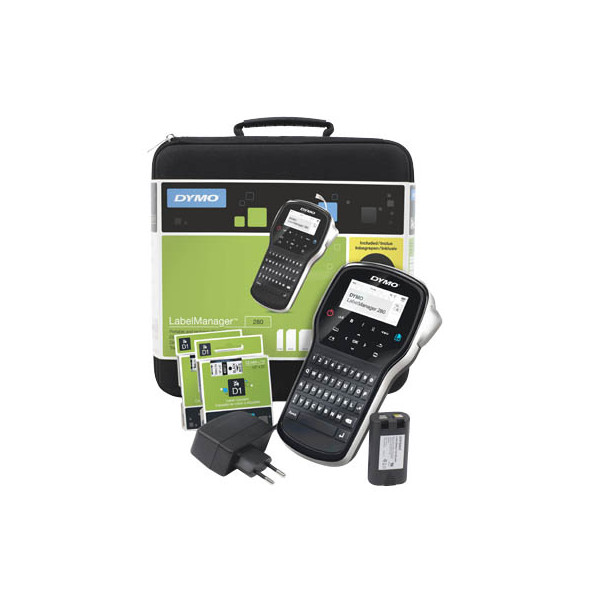 3501170968994 - DYMO LabelManager 280 Kit Beschriftungsgerät Geeignet für Schriftband D1 6 mm 9 mm 12 mm