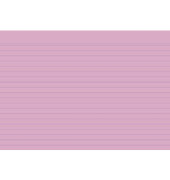 Karteikarten 10838S A5 liniert 205g rosa