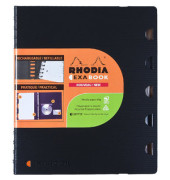 Schreibmappe Exabook schwarz 24x31,5cm 80 Bl