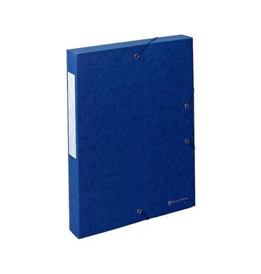 Archivbox 50812E, A4, blau, Karton