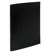 Ringbuch 54191E, A4 2 Ringe 15mm Ring-&Oslash; Polypropylen (PP) schwarz