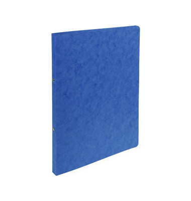Ringbuch 54252E, A4 2 Ringe 15mm Ring-Ø Karton blau