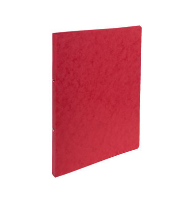 Ringbuch 54255E, A4 2 Ringe 15mm Ring-Ø Karton rot