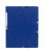 Eckspannmappe 5512E, A4 blau Karton 400g