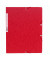 Eckspannmappe 5515E, A4 rot Karton 400g