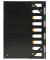 Ordnungsmappe Harmonika Exactive schwarz 320x240mm 9 Fächer