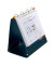 Tischringbuch ExaShow, 56034E, 32x29,5cm (BxH), schwarz, ohne Rollen, mit 2 Seitenarmen
