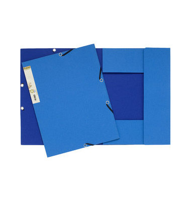 Eckspannmappe 56982E Forever A4 380g blau