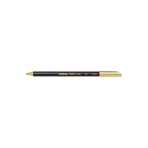 4004764926145 - Faserschreiber 1200 color pen metallic gold 1-3 mm 4004764926145 Edding