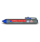 Boardmarker retract 12, 4-12003, Stift, blau, 1,5-3mm Rundspitze