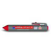 Boardmarker retract 12, 4-12002, Stift, rot, 1,5-3mm Rundspitze