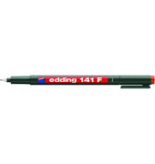 Folienstift 141 F rot 0,6 mm permanent