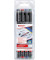 Folienstifte-Set, 142-4, 4-farbig sortiert, 0,6mm, Rundspitze