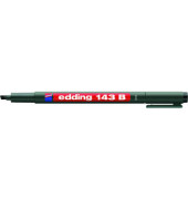 Folienstift, 4-143001, schwarz, 1-3mm, Keilspitze