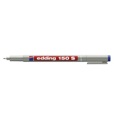 Folienstift 150 S blau 0,3 mm non-permanent