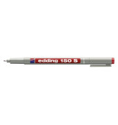 Folienstift, 150 002, rot, 0,3mm, Rundspitze