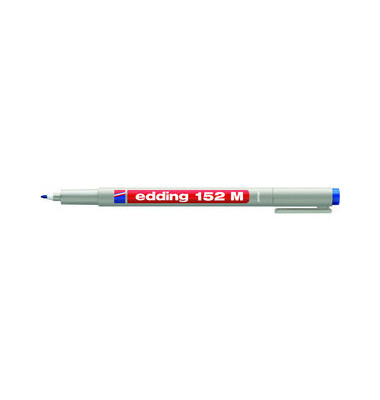 Folienstift, 152 003, blau, 1mm, Rundspitze