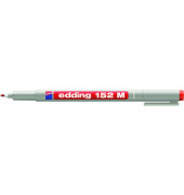 Folienstift, 152 002, rot, 1mm, Rundspitze