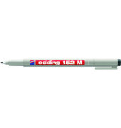 Folienstift 152 M schwarz 1,0 mm non-permanent