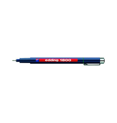 Fineliner 1800 profipen grün 0,25mm