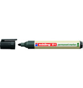 Permanentmarker 21 EcoLine, 4-21001, St&uuml;ck, schwarz, 1,5-3mm Rundspitze