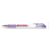 Gelschreiber Crystaljelly, 2185-078, transparent (Schreibfarbe: violett metallic), 0,7mm, mit Kappe