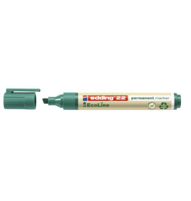 Permanentmarker 22 EcoLine, 4-22004, St&uuml;ck, gr&uuml;n, 1-5mm Keilspitze
