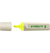 Textmarker Highlighter 24 EcoLine, 4-24005, gelb, 2-5mm Keilspitze