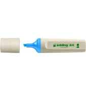Textmarker Highlighter 24 EcoLine, 4-24010, hellblau, 2-5mm Keilspitze