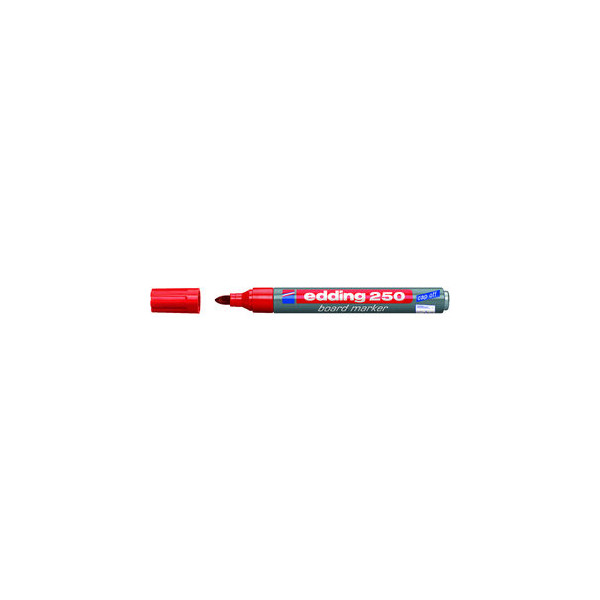 4004764012923 - EDDING 4-250002 Whiteboardmarker 250 rot Strichbreite 15-3 mm Rundspitze
