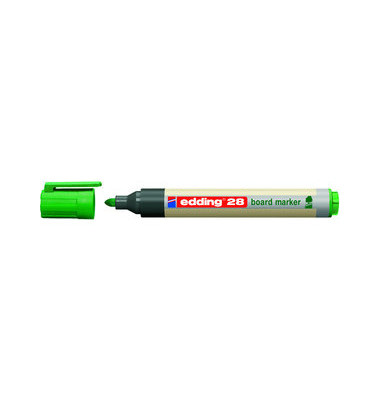 Boardmarker 28 Ecoline, 4-28004, Stift, gr&uuml;n, 1,5-3mm Rundspitze