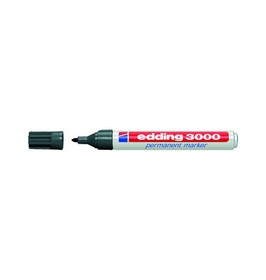 Permanentmarker 3000 grau 1,5-3mm Rundspitze