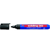 Permanentmarker 30 brilliant paper marker, 30-001, St&uuml;ck, schwarz, 1,5-3mm Rundspitze