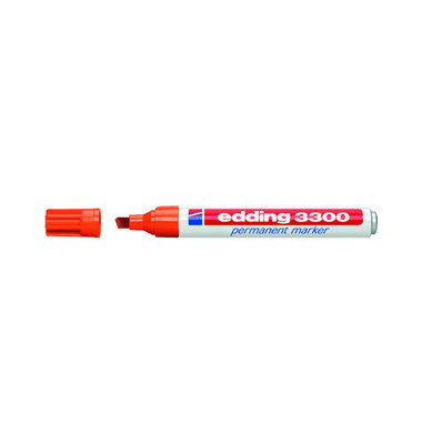 Permanentmarker 3300, 4-3300006, St&uuml;ck, orange, 1-5mm Keilspitze