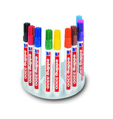 Permanentmarker 3300 10er Etui farbig sortiert 1-5mm Keilspitze Permanentmarker 3300 10er Etui farbig sortiert 1-5mm Keilspitze