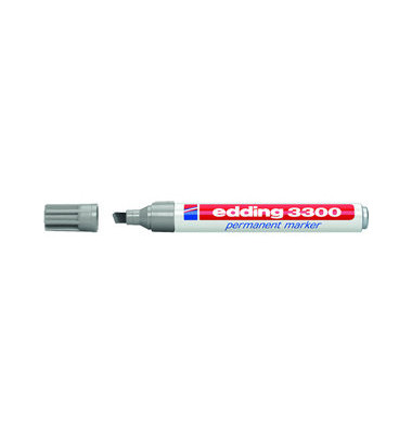 Permanentmarker 3300, 4-3300012, St&uuml;ck, grau, 1-5mm Keilspitze