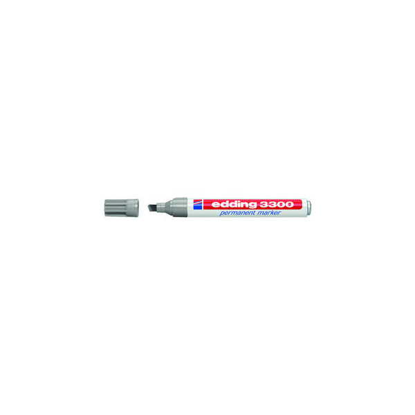 4004764010301 - Permanentmarker 3300 grau 1-5mm Keilspitze 4004764010301 Edding