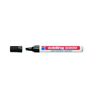 Permanentmarker 3300, 4-3300001, St&uuml;ck, schwarz, 1-5mm Keilspitze