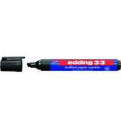 Permanentmarker 33 brilliant paper marker, 33-001, St&uuml;ck, schwarz, 1-5mm Keilspitze