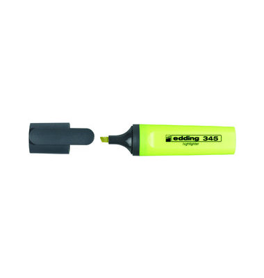 Textmarker Highlighter, 345-5, gelb, 2-5mm Keilspitze Textmarker Highlighter, 345-5, gelb, 2-5mm Keilspitze