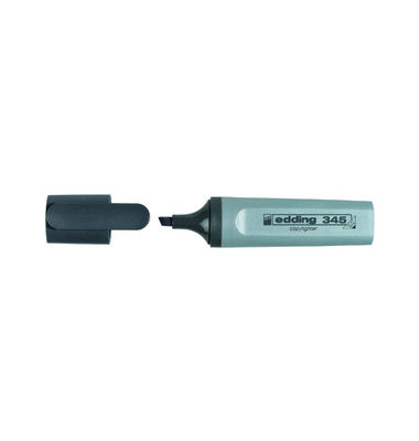 Textmarker 345 grau 2-5mm Keilspitze