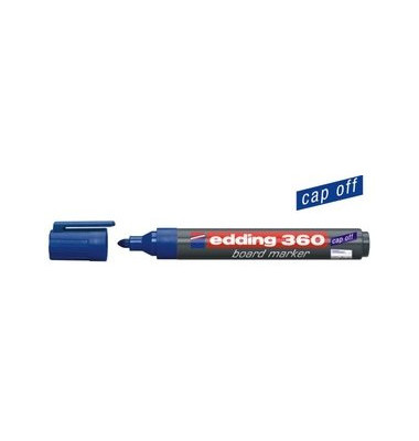 Boardmarker 360, 4-360003, Stift, blau, 1,5-3mm Rundspitze
