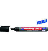 Boardmarker 363, 4-363001, Pack, schwarz, 1-5mm Keilspitze
