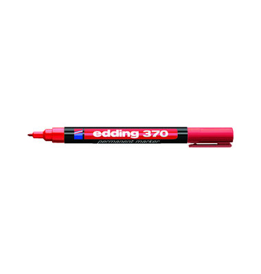 Permanentmarker 370 rot 1mm Rundspitze Permanentmarker 370 rot 1mm Rundspitze
