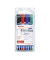 Flipchartmarker-Set 380, 380-4 S, Pack, rot,blau,grün,schwarz, 1,5-3mm Rundspitze