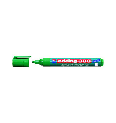Flipchartmarker 380, 4-380004, Pack, grün, 1,5-3mm Rundspitze