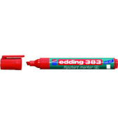 Flipchartmarker 383, 4-383002, Stift, rot, 1-5mm Keilspitze