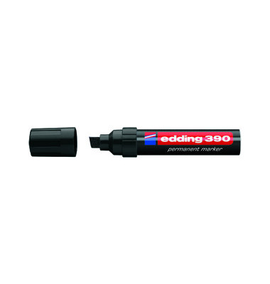 Permanentmarker 390 schwarz 4-12mm Keilspitze Permanentmarker 390 schwarz 4-12mm Keilspitze
