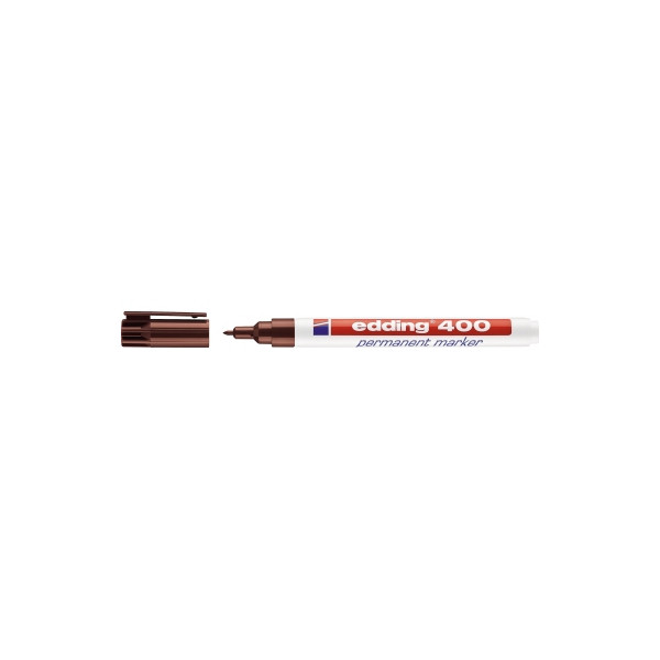 4004764315833 - Permanentmarker 400 4-400007 1mm nachfüllbar Rundspitze braun - Edding 4004764315833 - Permanentmarker 400 4-400007 1mm nachfüllbar Rundspitze braun - Edding